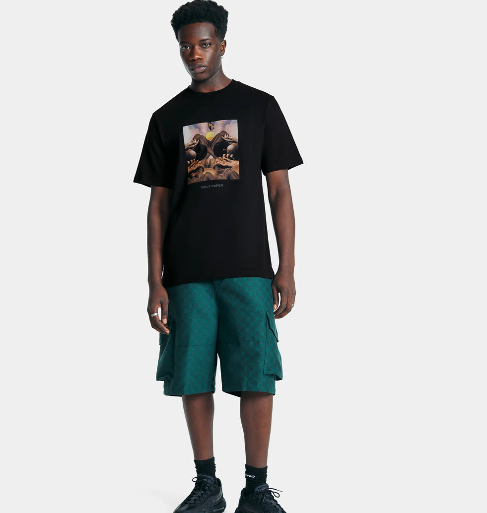 BLACK LANDSCAPE T-SHIRT