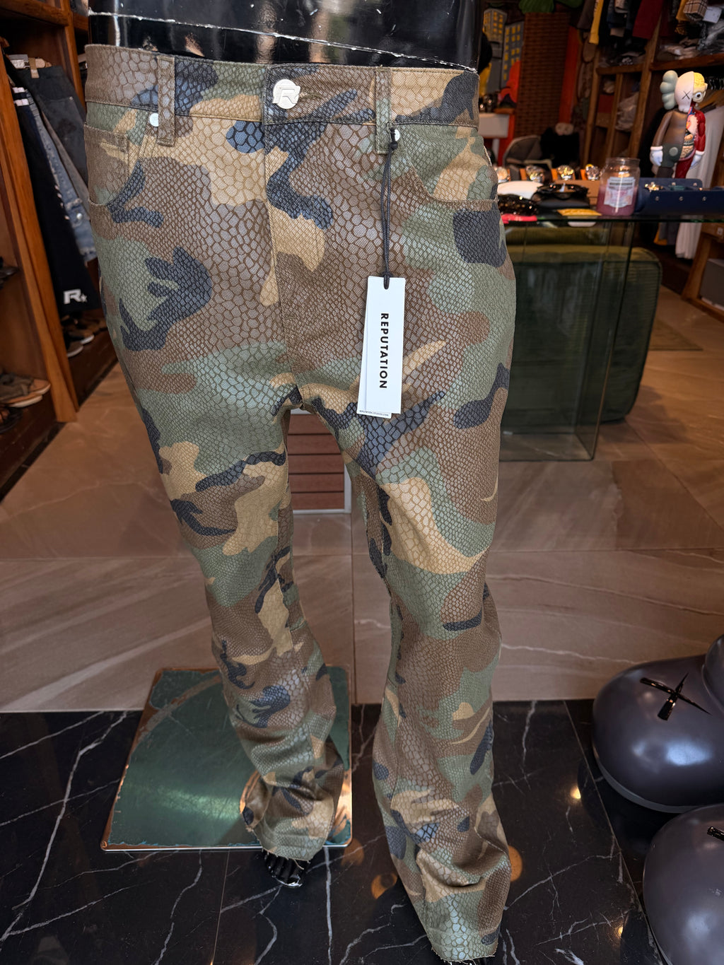 PYTHON CAMO DENIM