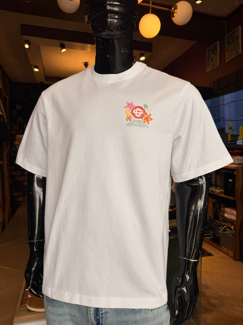 Casablanca college cotton T-shirt