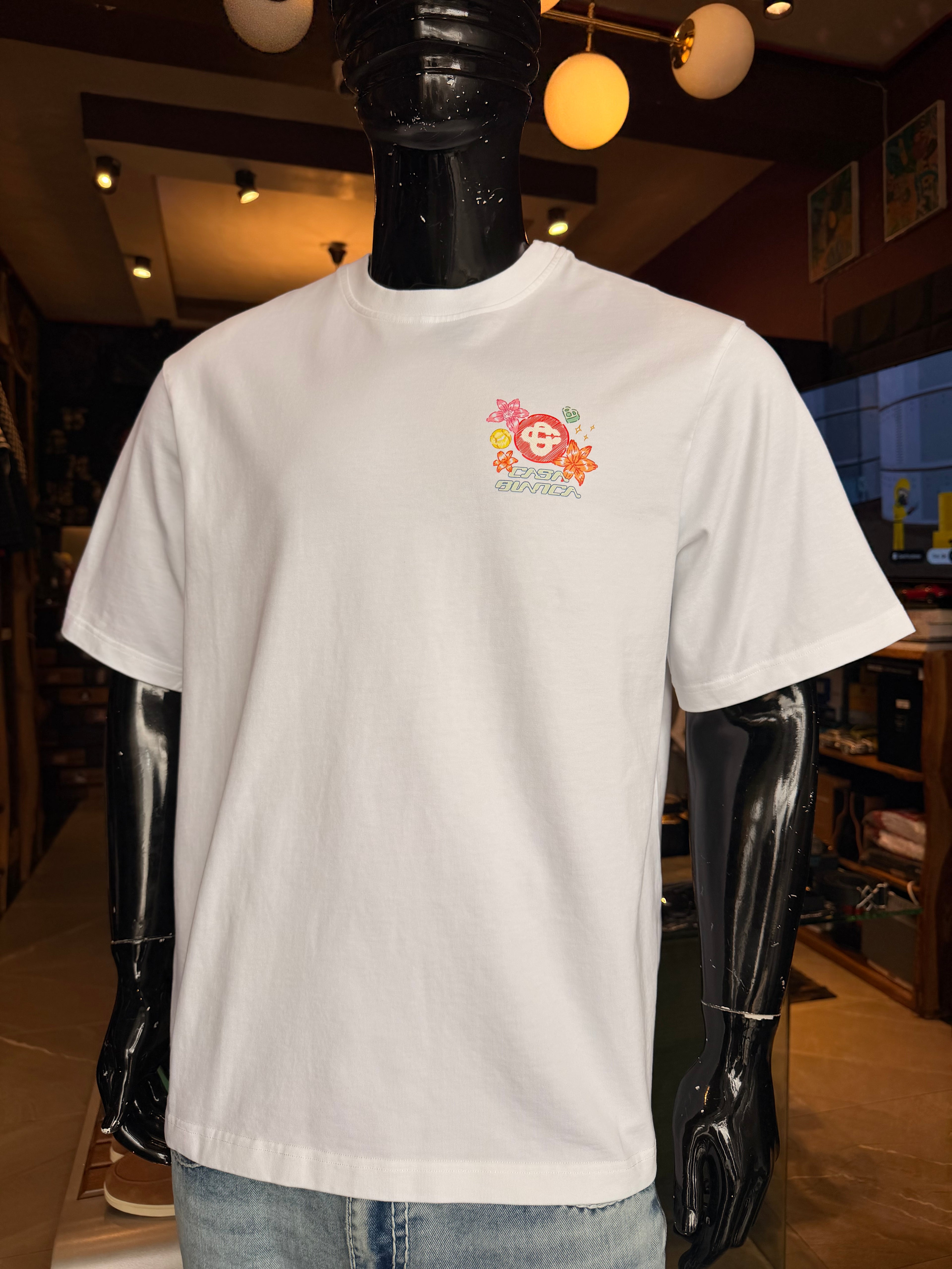 Casablanca college cotton T-shirt