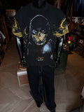 Mortal Kombat Scorpion Heavy Weight Boxy Short Sleeve Tee - Black