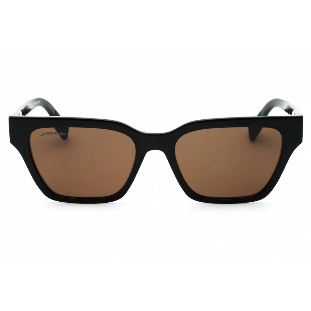Lacoste Women's Sunglasses - Black Rectangular Injected Propionate Frame | L6002S 001