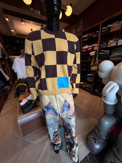 Baggy In The Heavens Printed Pants - Multi Color