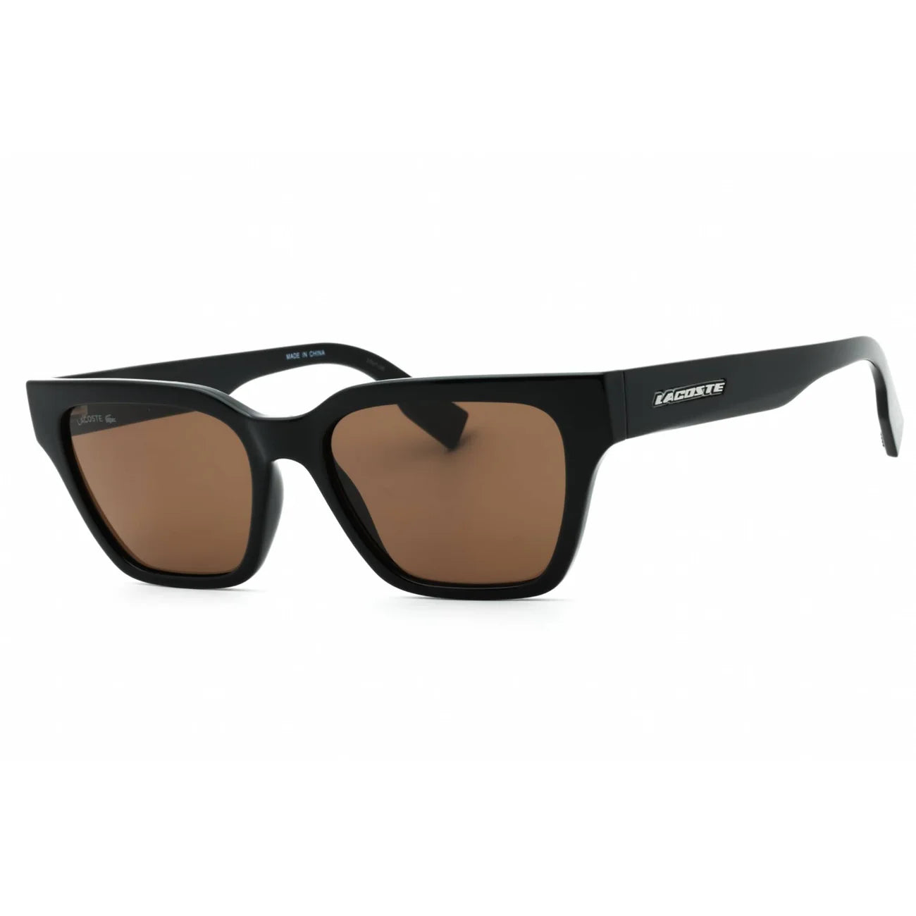 Lacoste Women's Sunglasses - Black Rectangular Injected Propionate Frame | L6002S 001