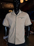 Noir Cuban Collar Shirt - Cream