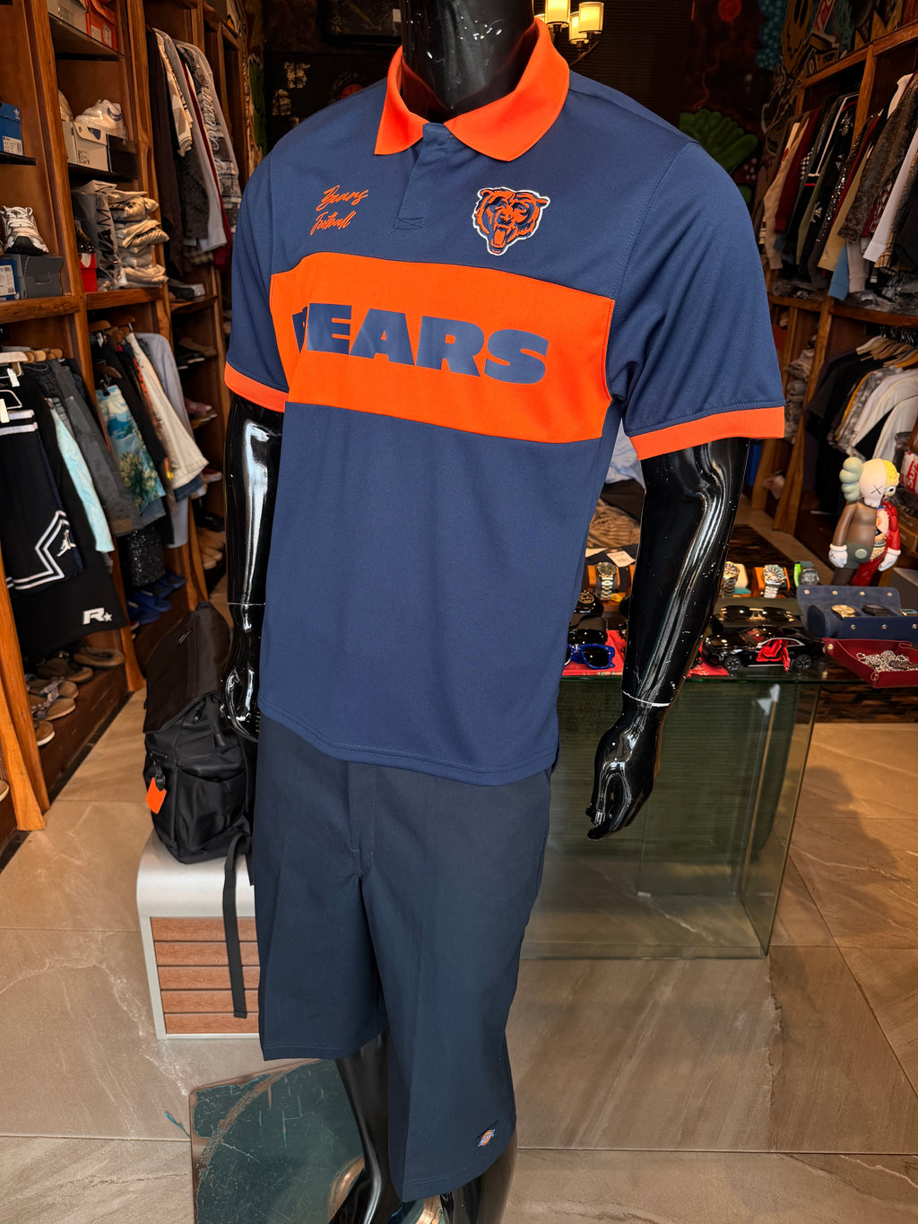 Bears Soccer Polo - Navy