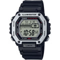 Casio Men's Watch - Chronograph Grey Digital Dial Black Resin Strap | MWD-110H-1AV