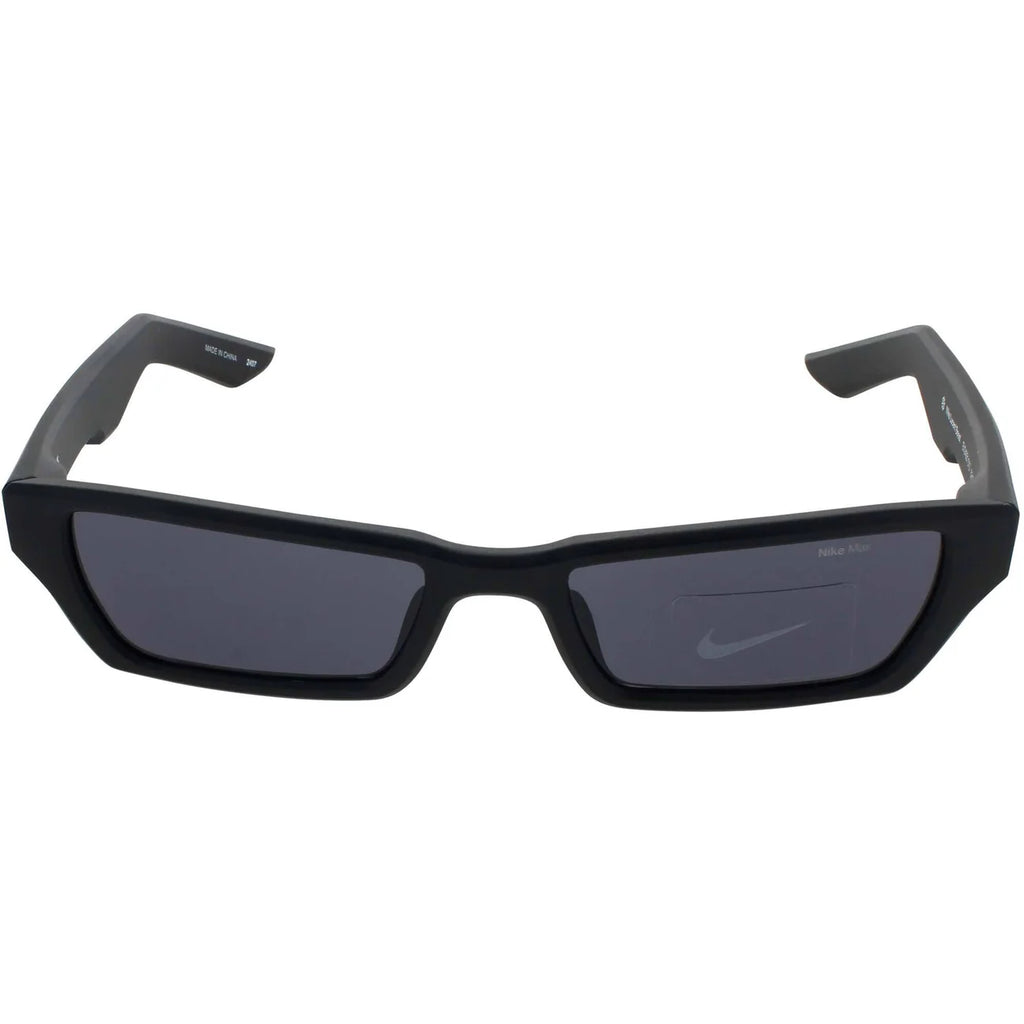 Nike Men's Sunglasses - Matte Black Plastic Rectangular | LUCENT BOOST EV24051 010