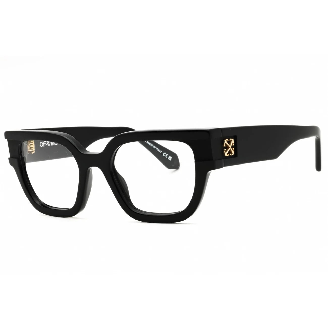 Off-White Women's Eyeglasses - Black Plastic Cat Eye | STYLE 85 OERJ085S25PLA0011000