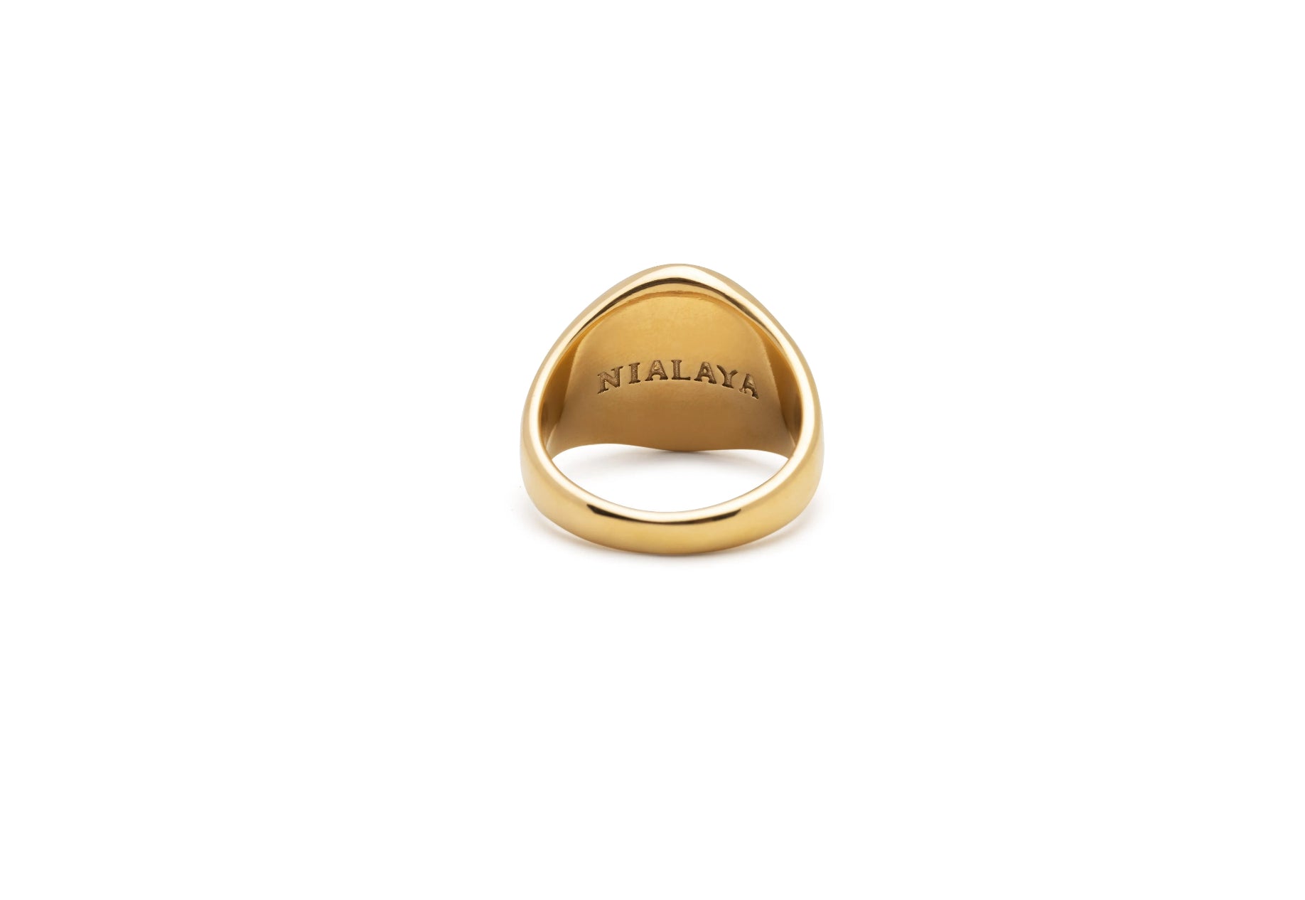 Palm Angels PA-Stone emblem ring
