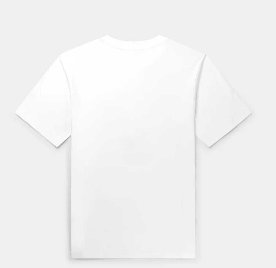 WHITE HAIR GRID T-SHIRT