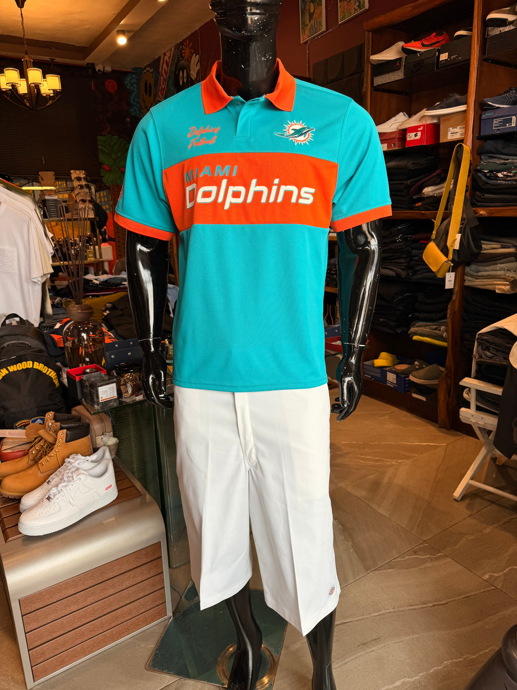 Dolphins Soccer Polo - Teal