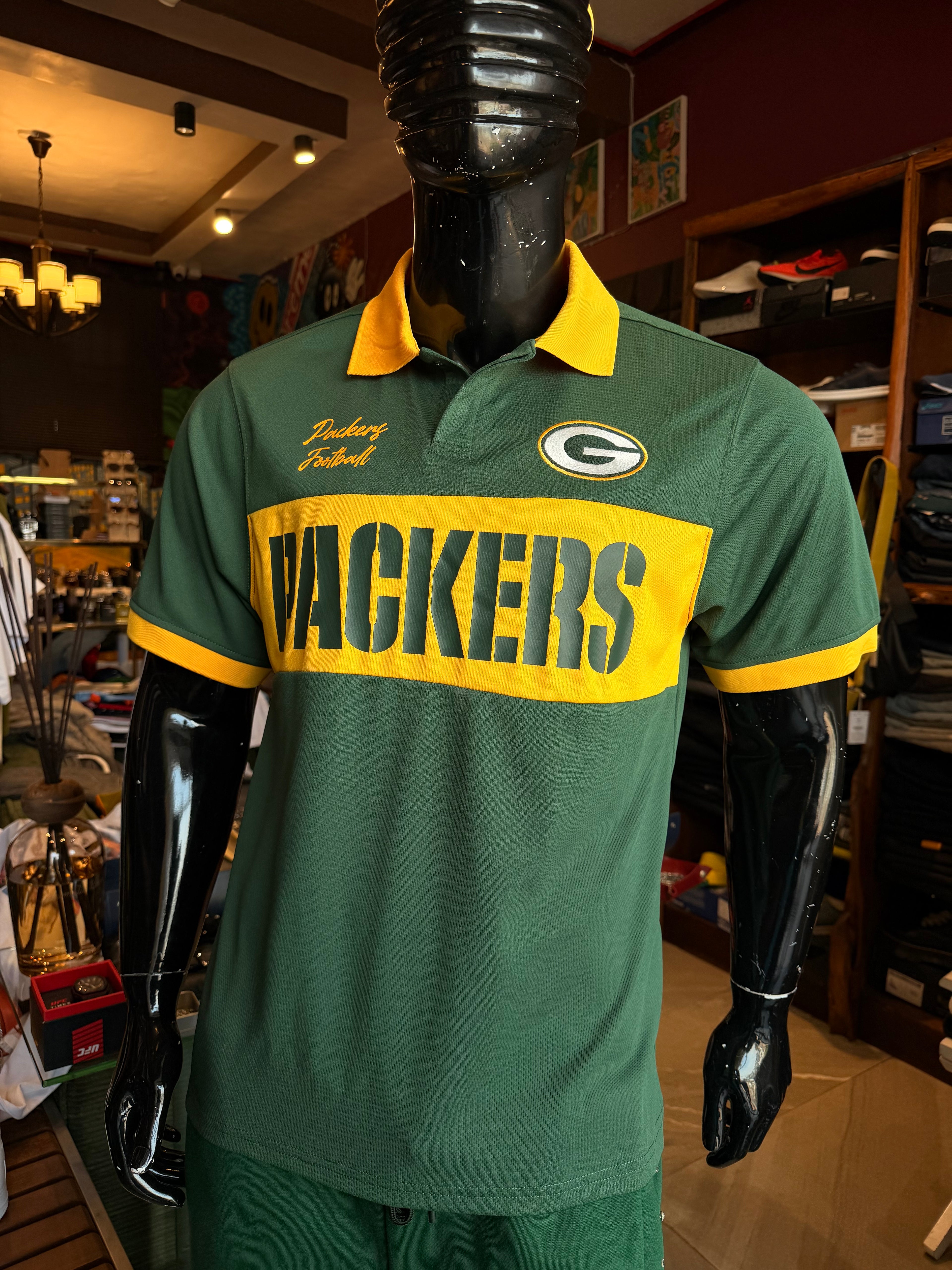 Packers Soccer Polo - Green