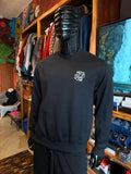 Checkered Crewneck Sweatshirt - Black