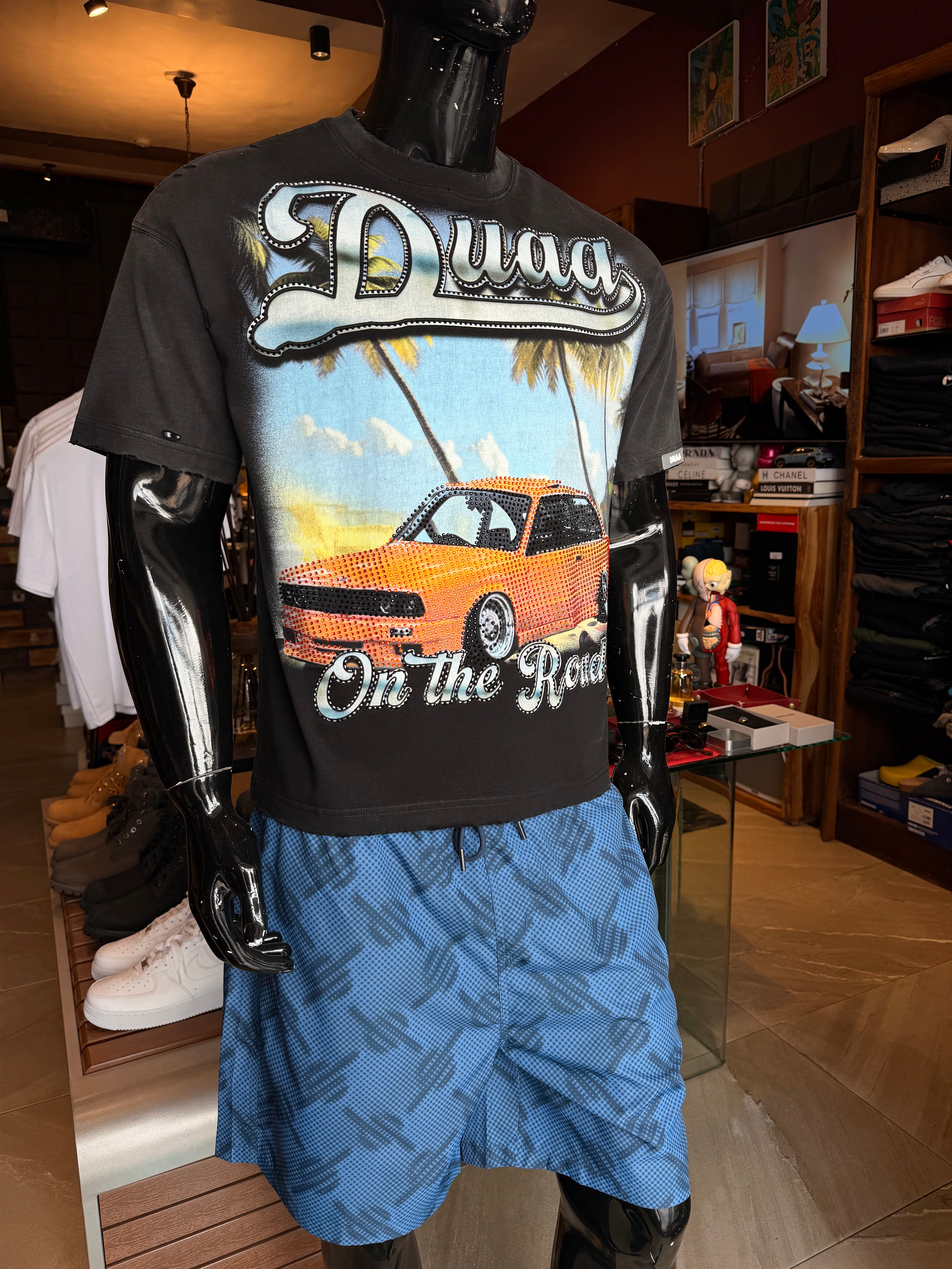 Daily Paper patterned swim shorts