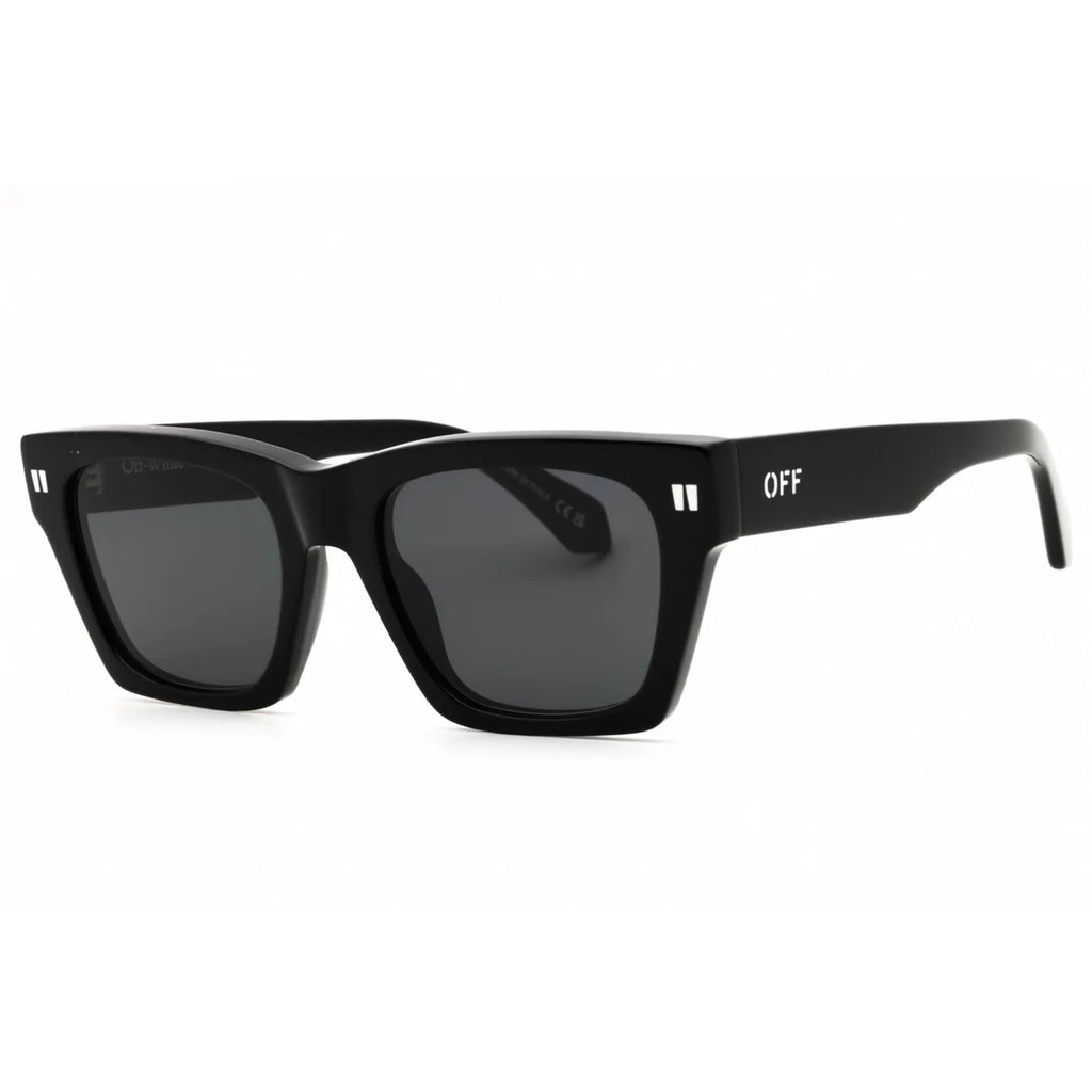 Off-White Unisex Sunglasses - Black Acetate Cat Eye | VALDEZ OERI13XS25PLA0011007