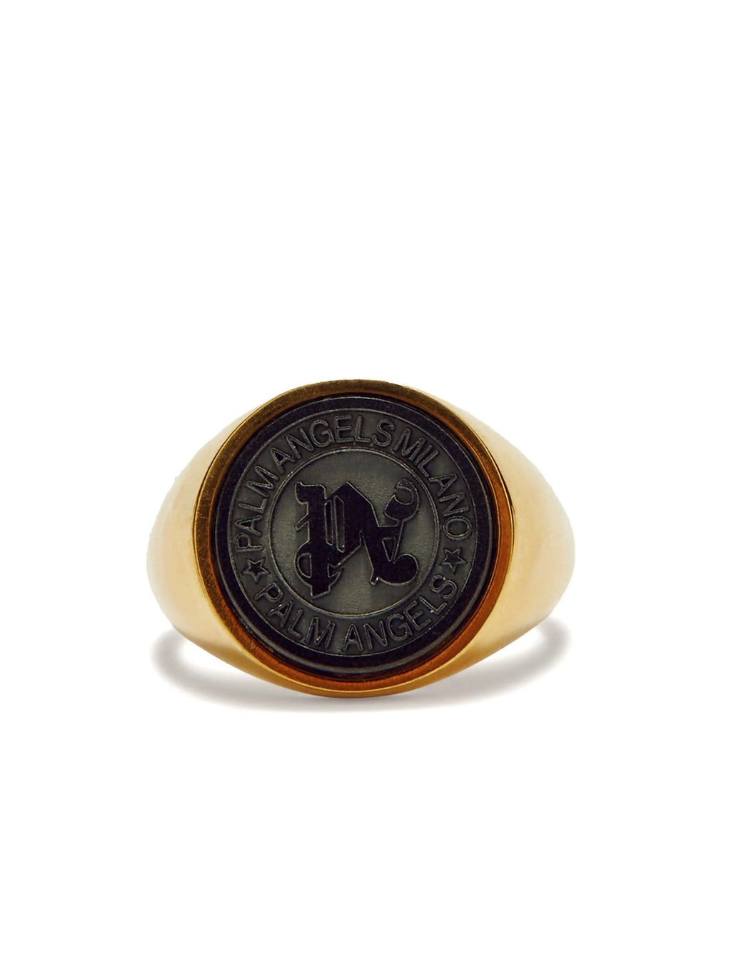 Palm Angels PA-Stone emblem ring