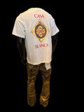 CASA BLANCA Plafond orne de musique graphic-print t-shirt