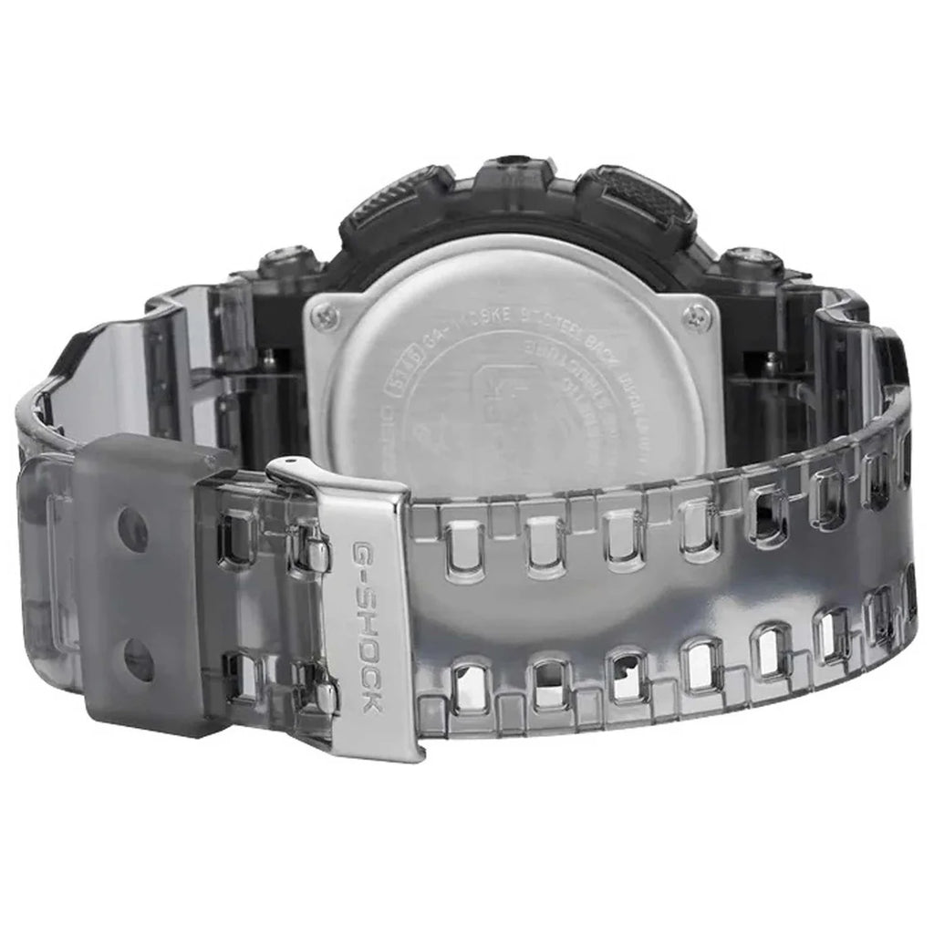 Casio Men's Quartz Watch - G-Shock Grey and Black Ana-Digi Dial Strap | GA110SKE-8A
