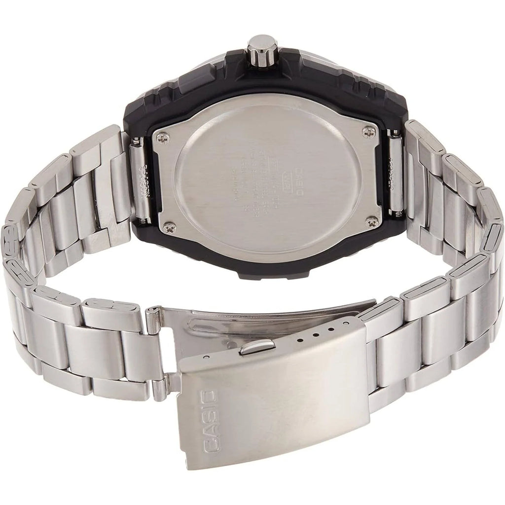 Casio Men's Watch - Quartz Black Dial Stainless Steel Bracelet | MWA-100HD-1AVCF