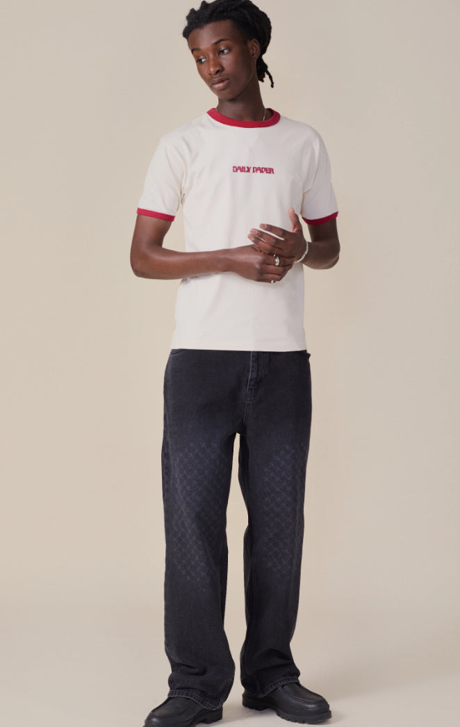 GARDENIA DOTTED TYPE T-SHIRT