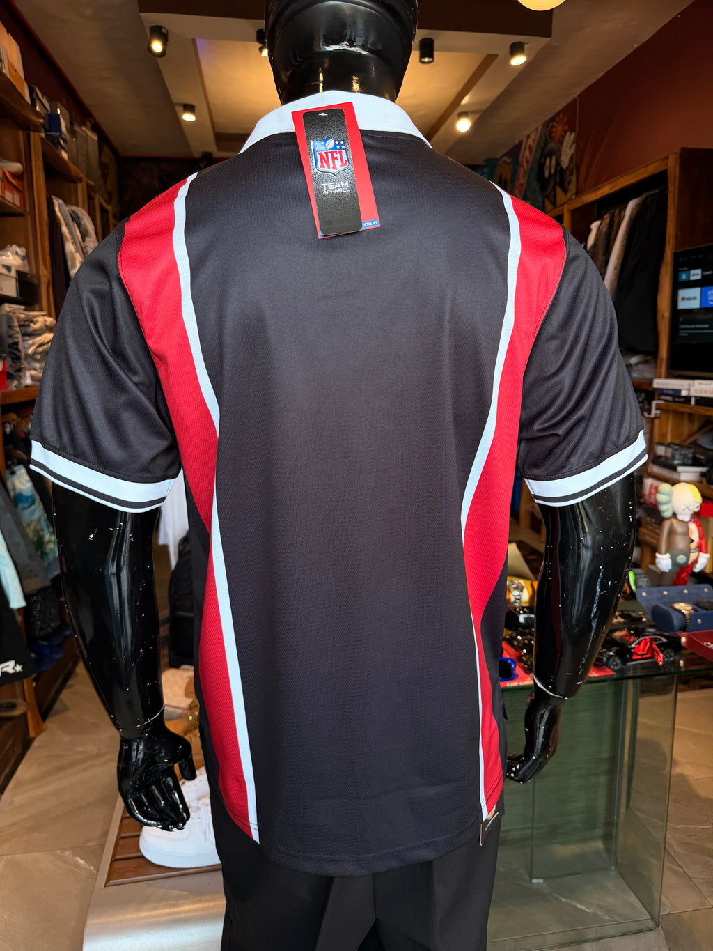 Falcons Soccer Polo - Black