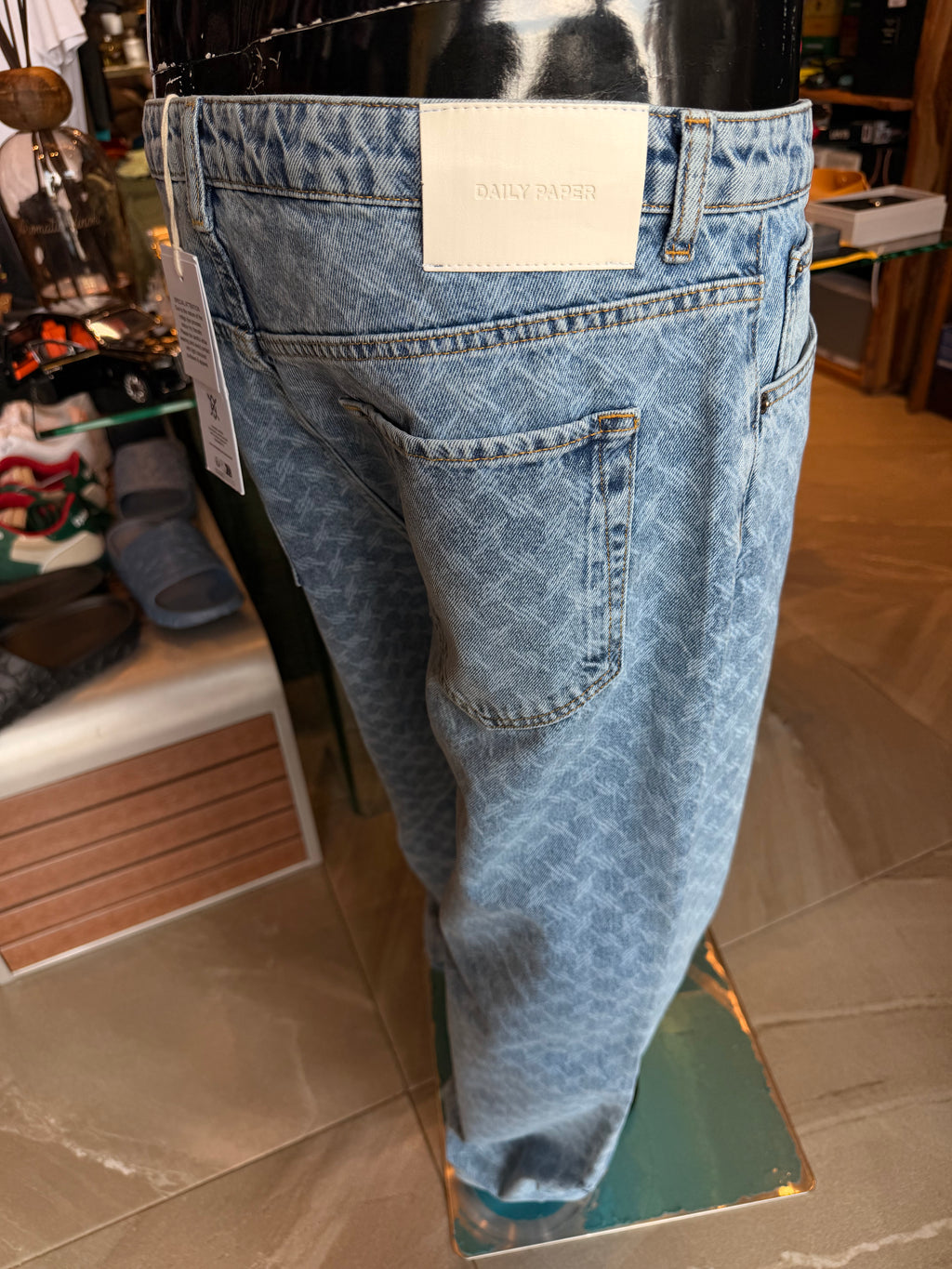 DAILY PAPER AMBA MONOGRAM JEANS