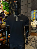 Classy Short Sleeve Polo - Black