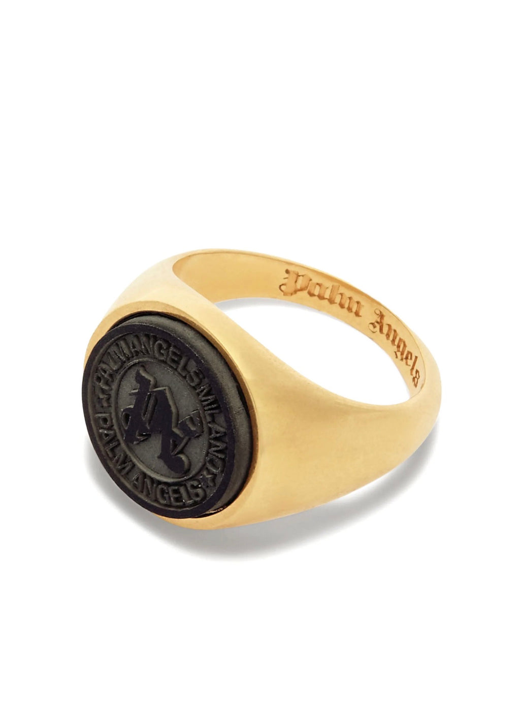 Palm Angels PA-Stone emblem ring