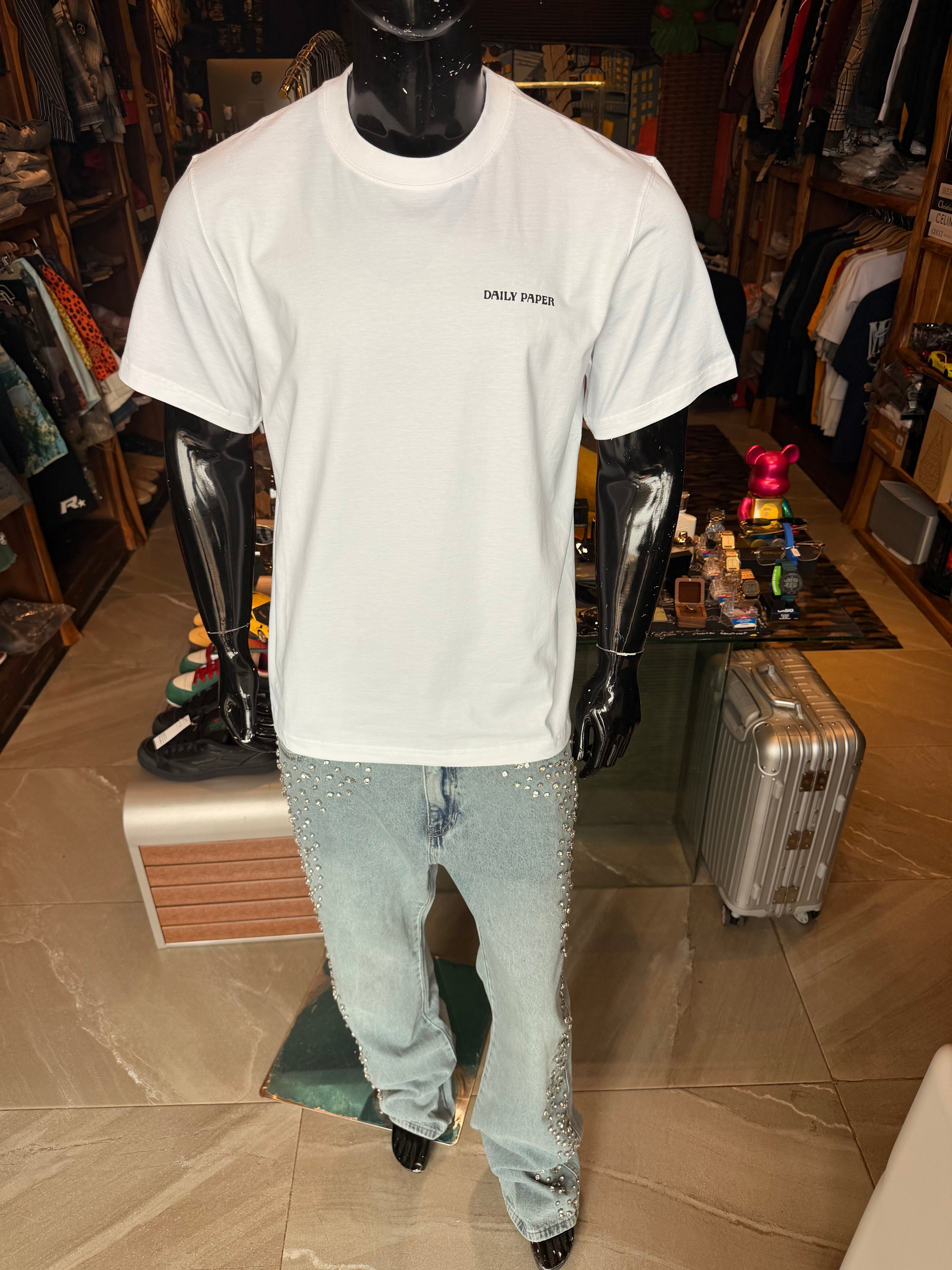 Daily Paper chain print t-shirt