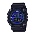 Casio Men's Watch - Virtual Blue World Timer Analog Digital Dial Strap | GA900VB-1A