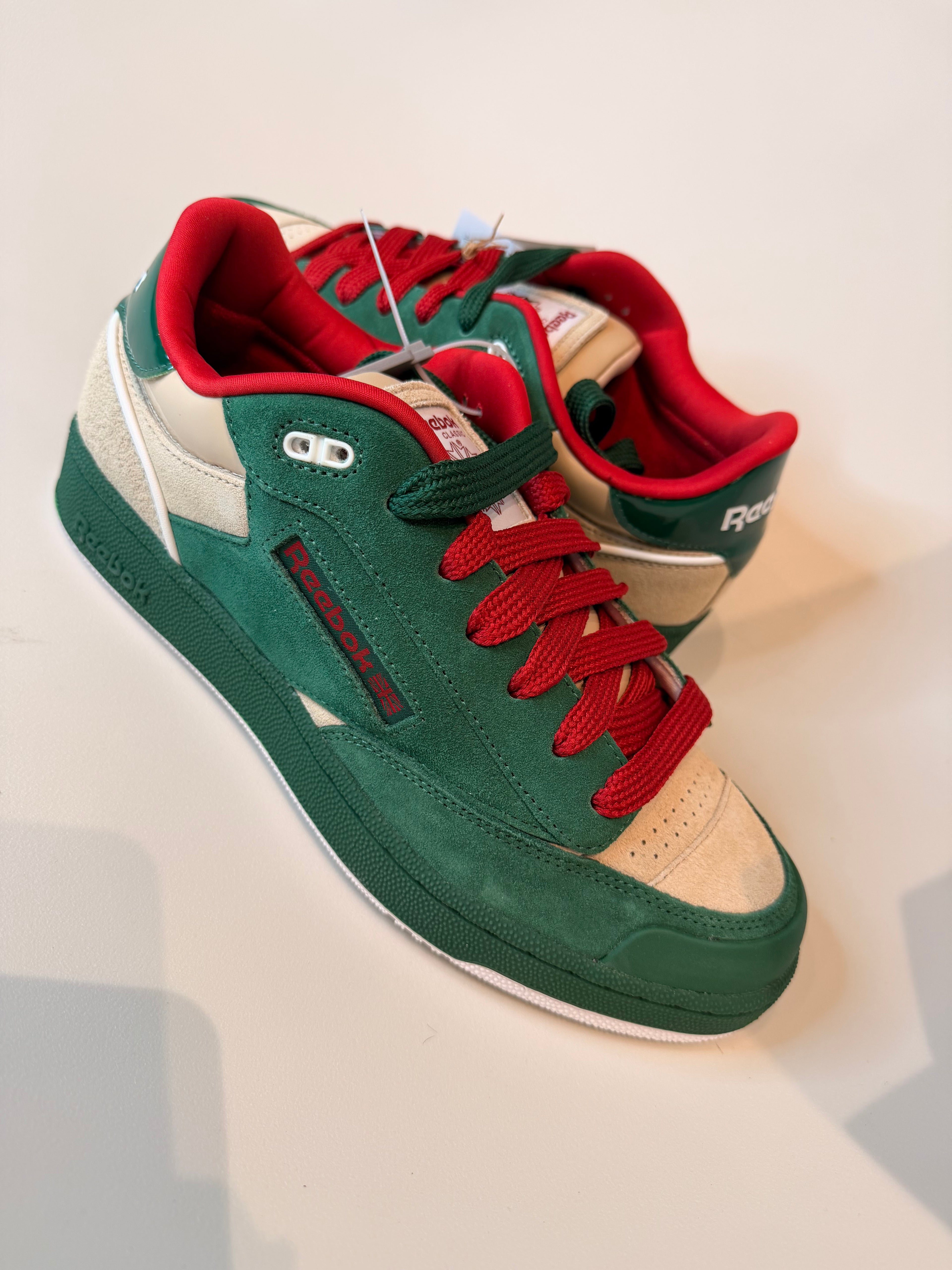 Reebok Club C Bulk “college dropout green” sneakers