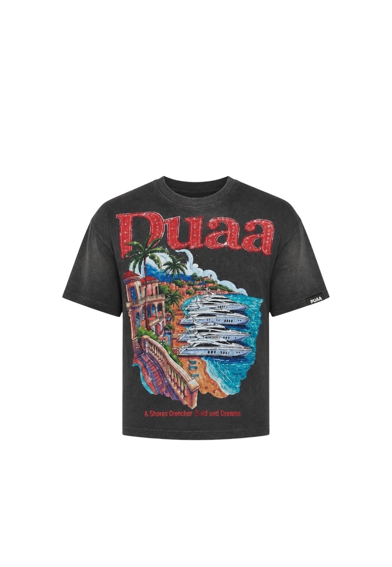 Duaa shoreline rhinestone-embellished t-shirt