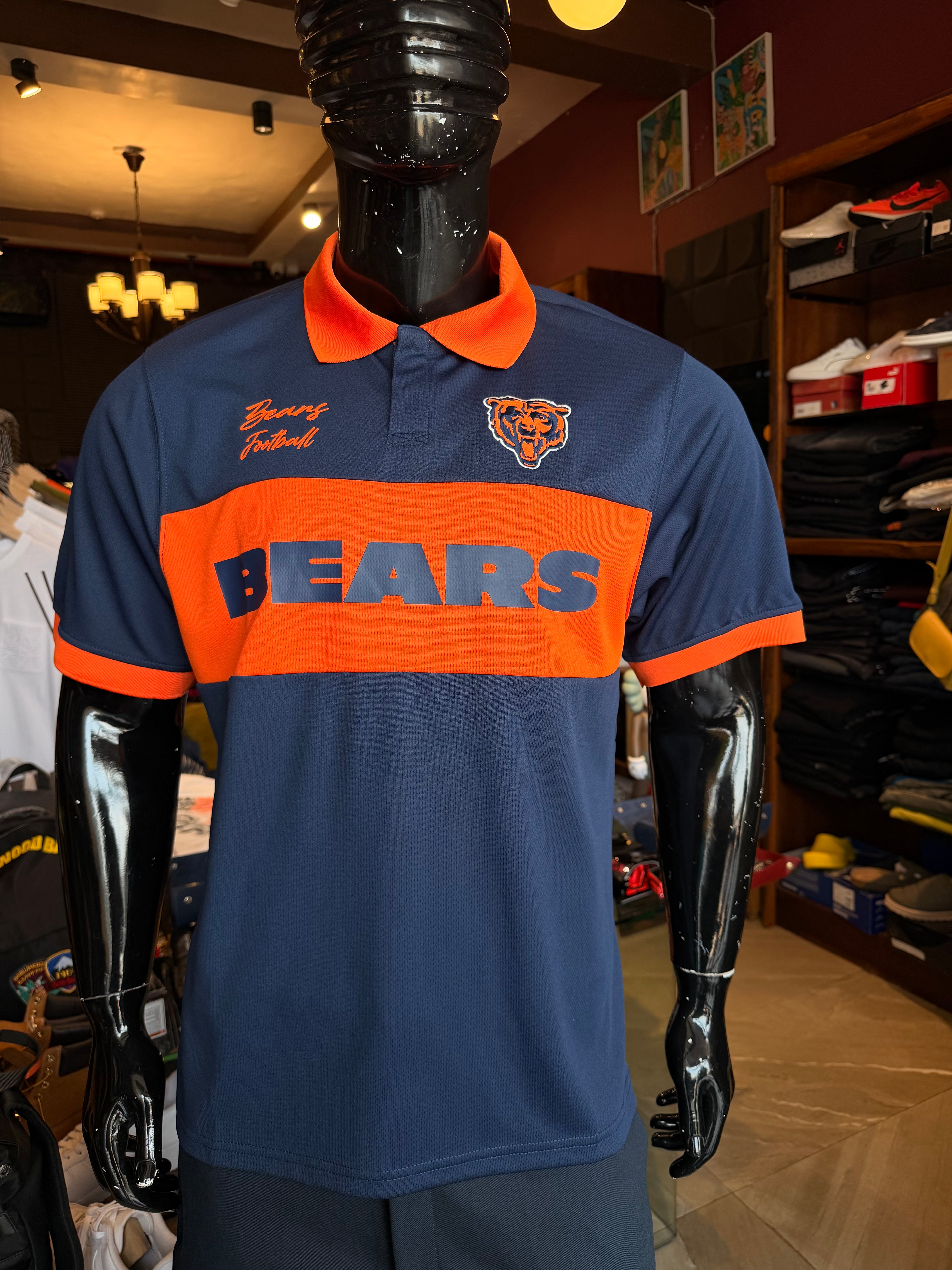 Bears Soccer Polo - Navy