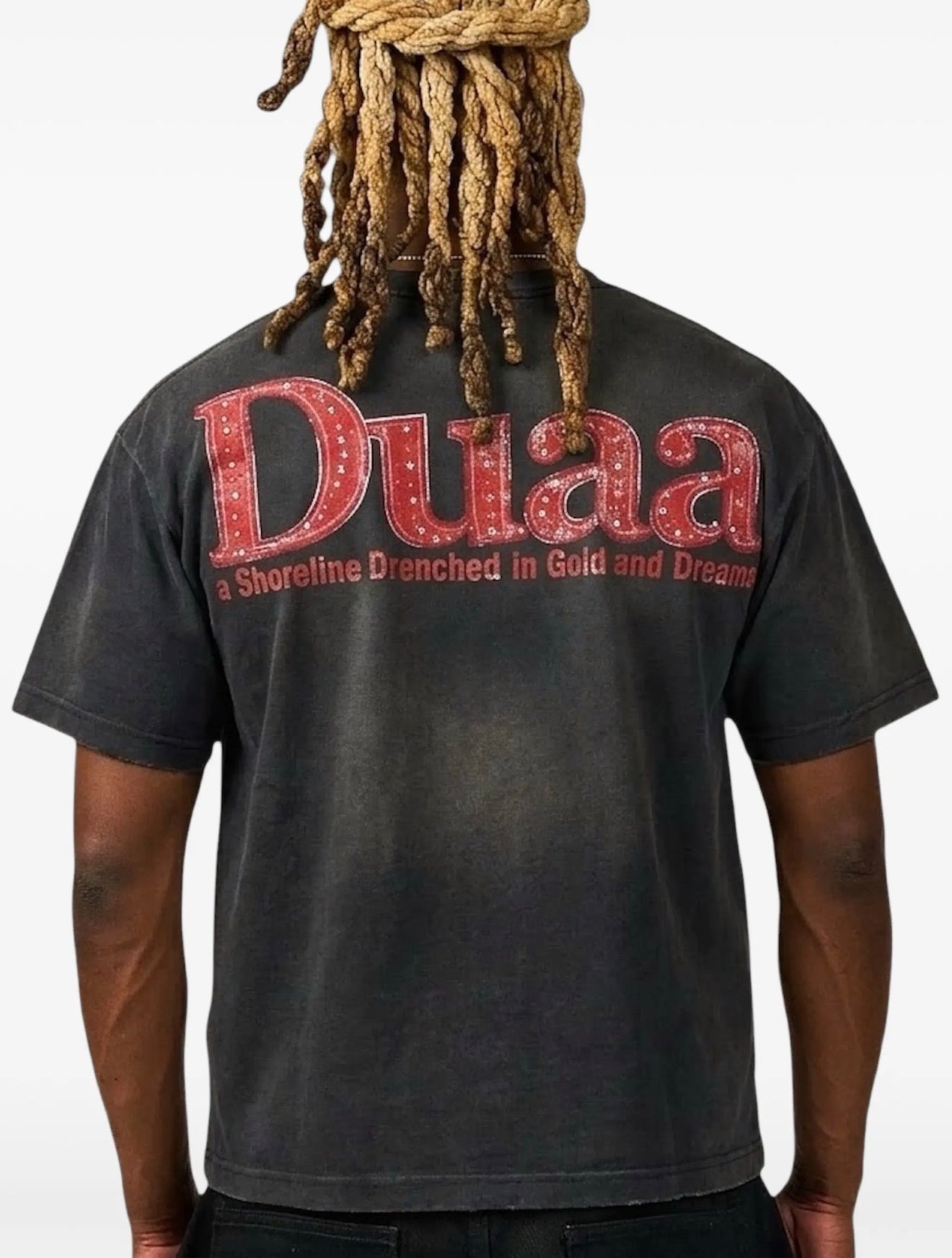 Duaa shoreline rhinestone-embellished t-shirt