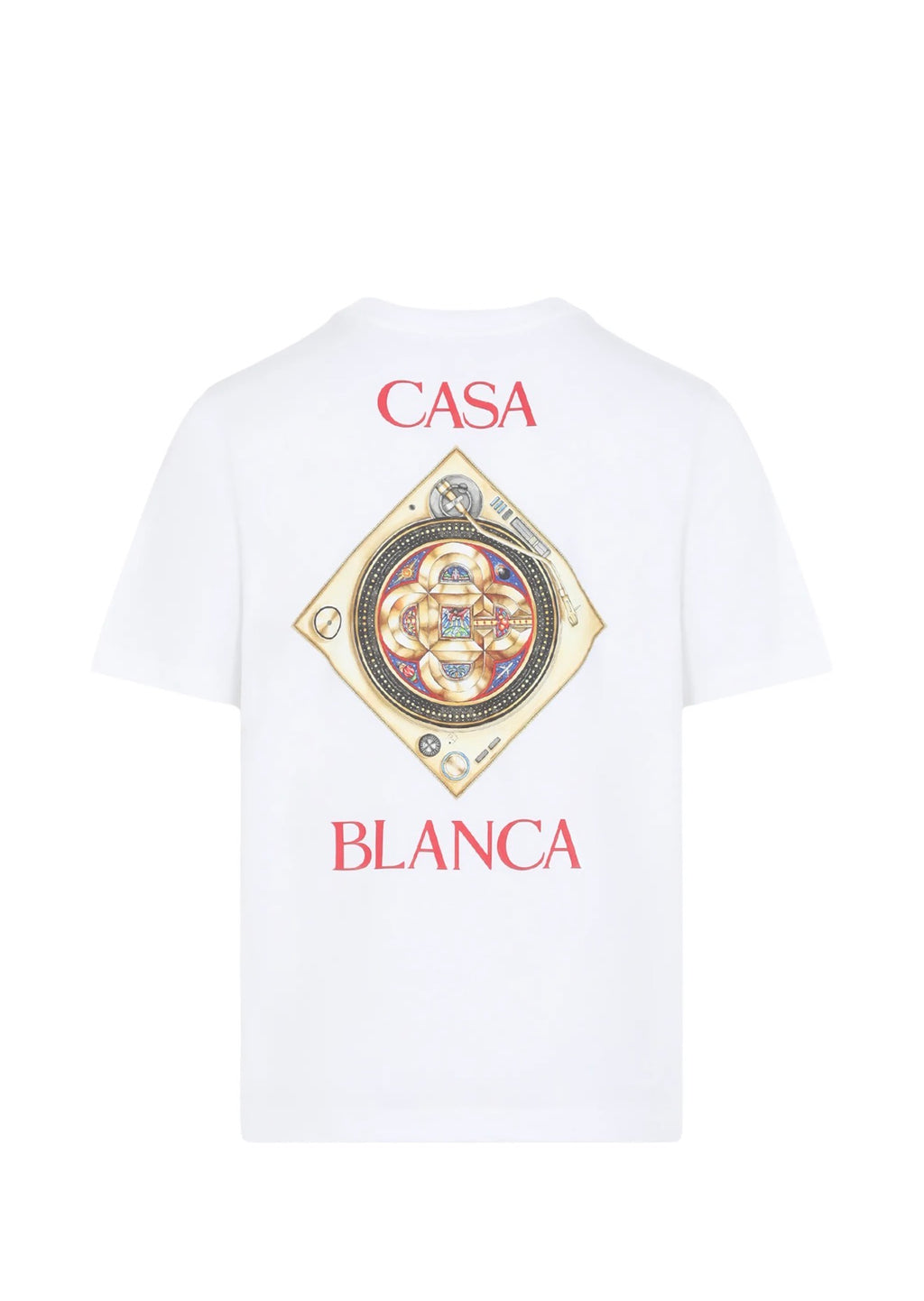 CASA BLANCA Plafond orne de musique graphic-print t-shirt