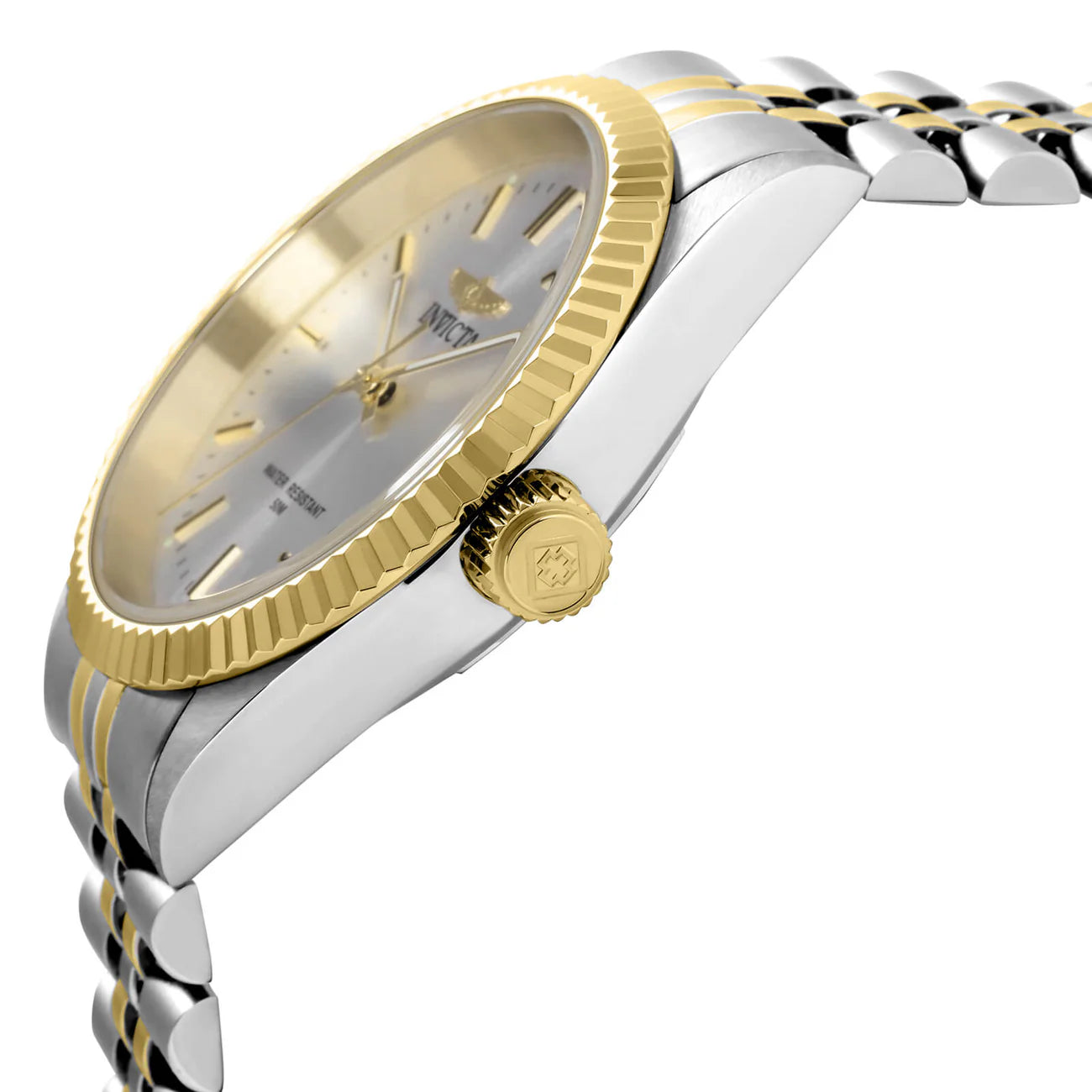 Invicta Men's Bracelet Watch - Specialty Quartz Silver Dial Two Tone Steel | 29378