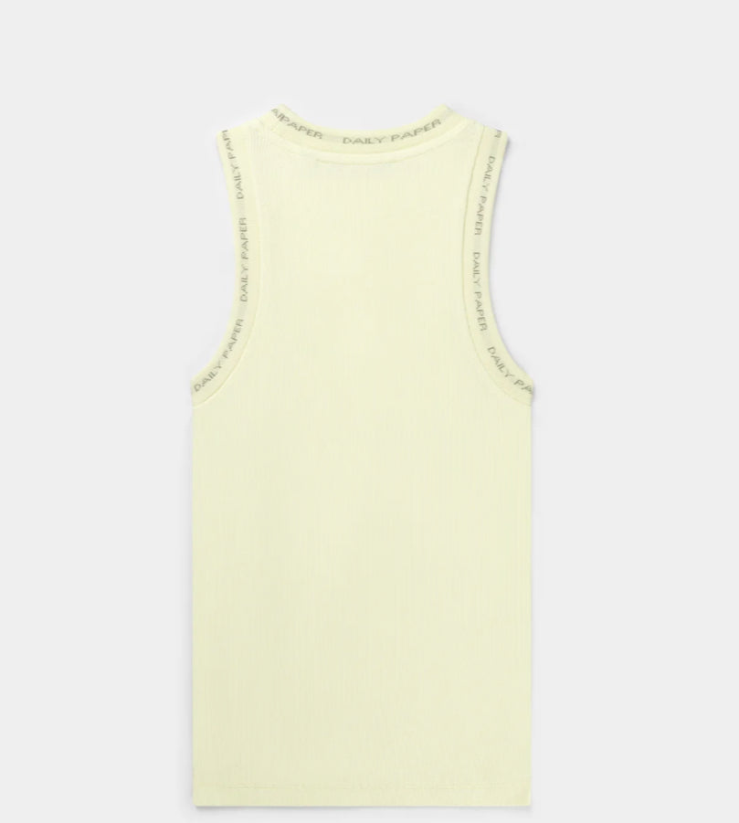 DAILY PAPER ICING YELLOW ERIB TANKTOP