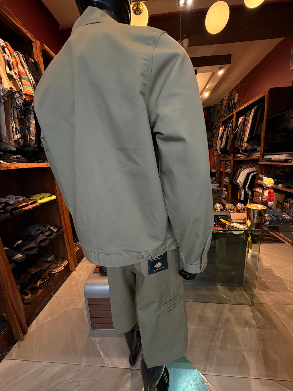 Dickies Unlined Eisenhower Jacket - Khaki