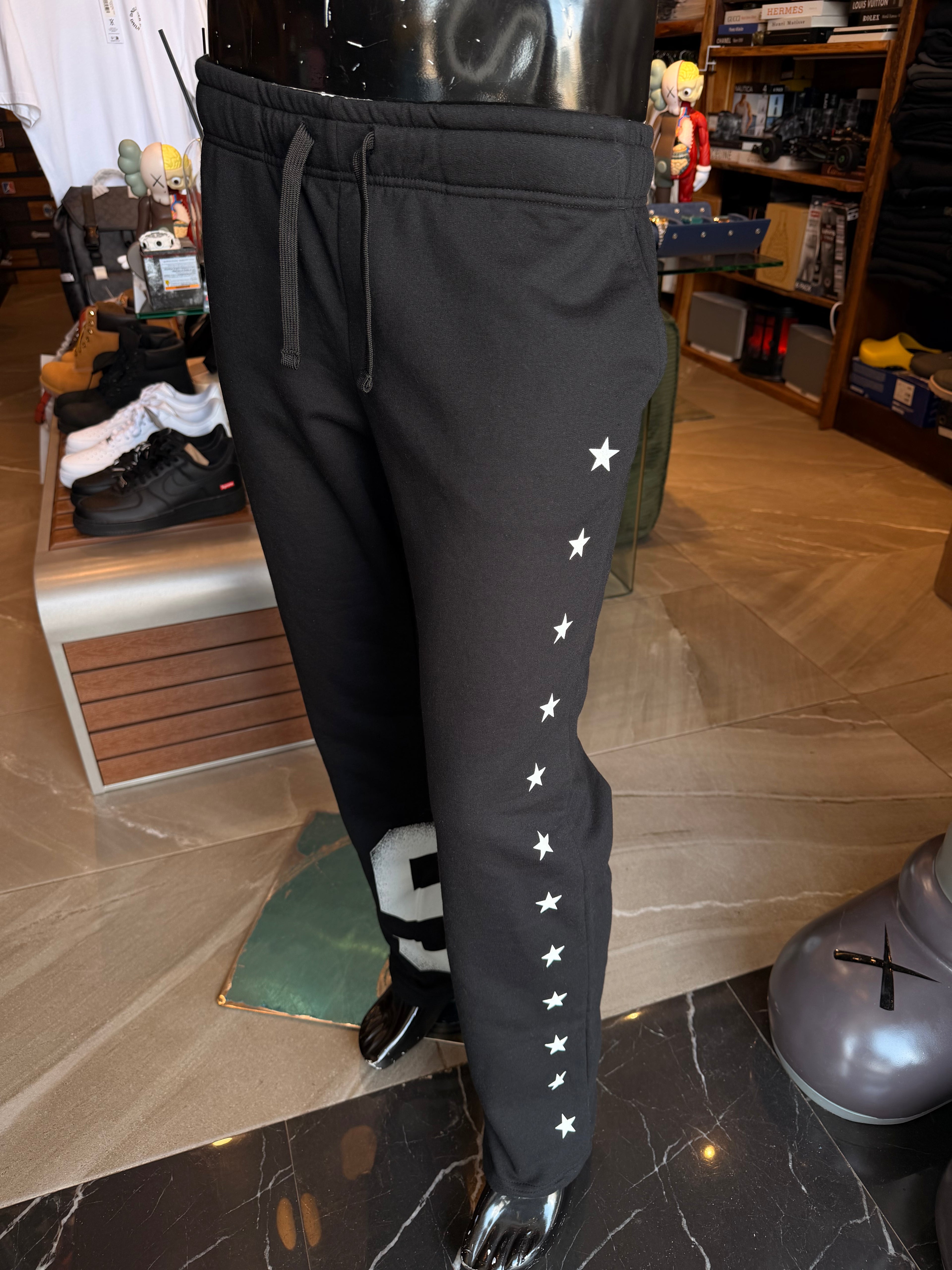 Back In 89 Baggy Sweatpants - Black