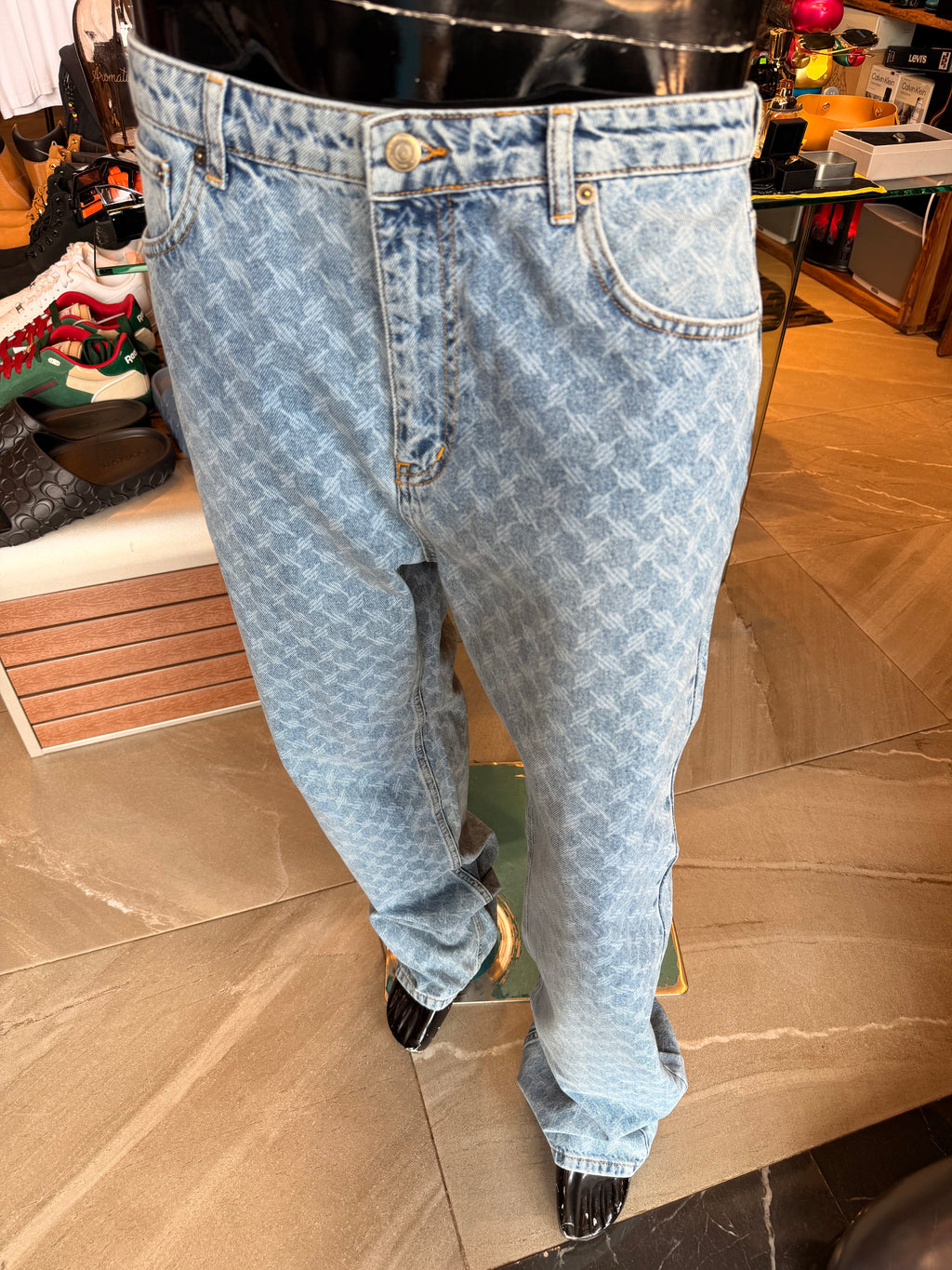 DAILY PAPER AMBA MONOGRAM JEANS