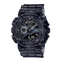 Casio Men's Quartz Watch - G-Shock Grey and Black Ana-Digi Dial Strap | GA110SKE-8A