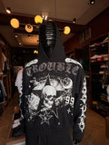 Trouble Star 1999 Oversized Hoodie - Black