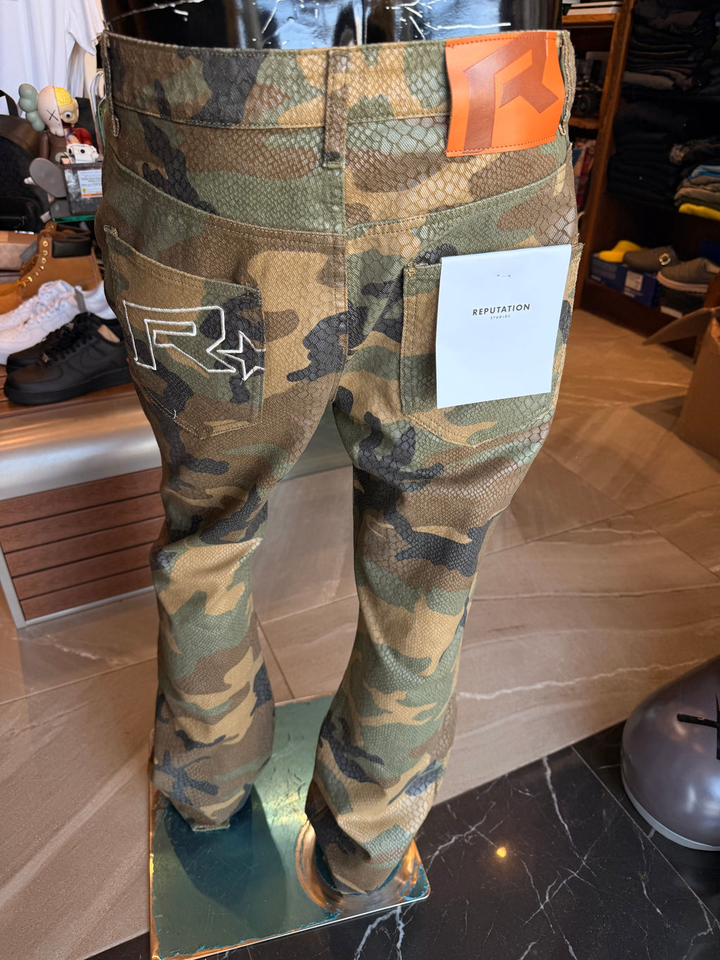 PYTHON CAMO DENIM