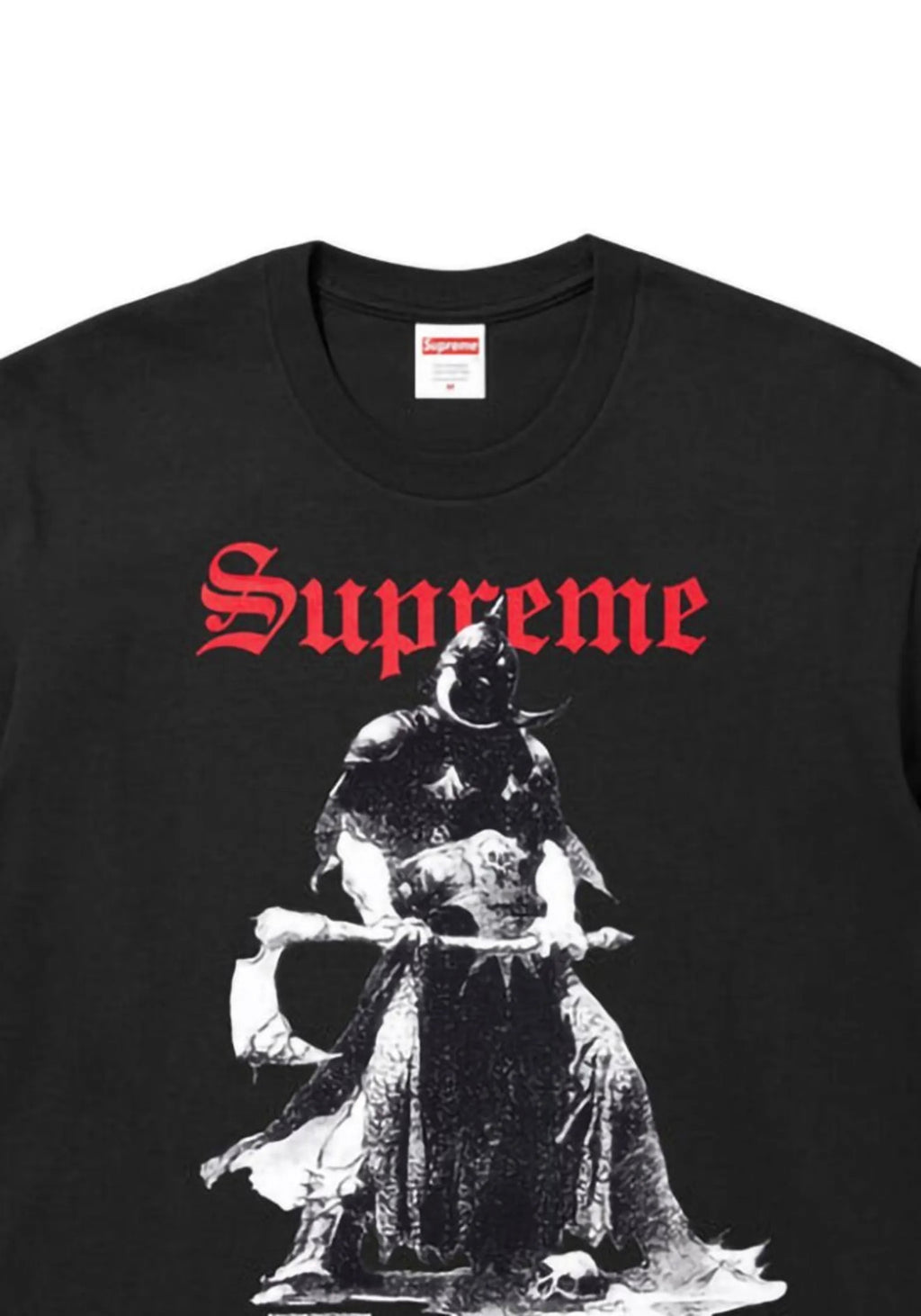 Supreme x Frank Frazette Destruction “Black” T-shirt