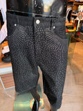 Baggy All Gem Denim Short - Black