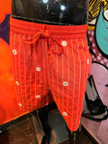 Relaxed Mirror Mirage Short - Red
