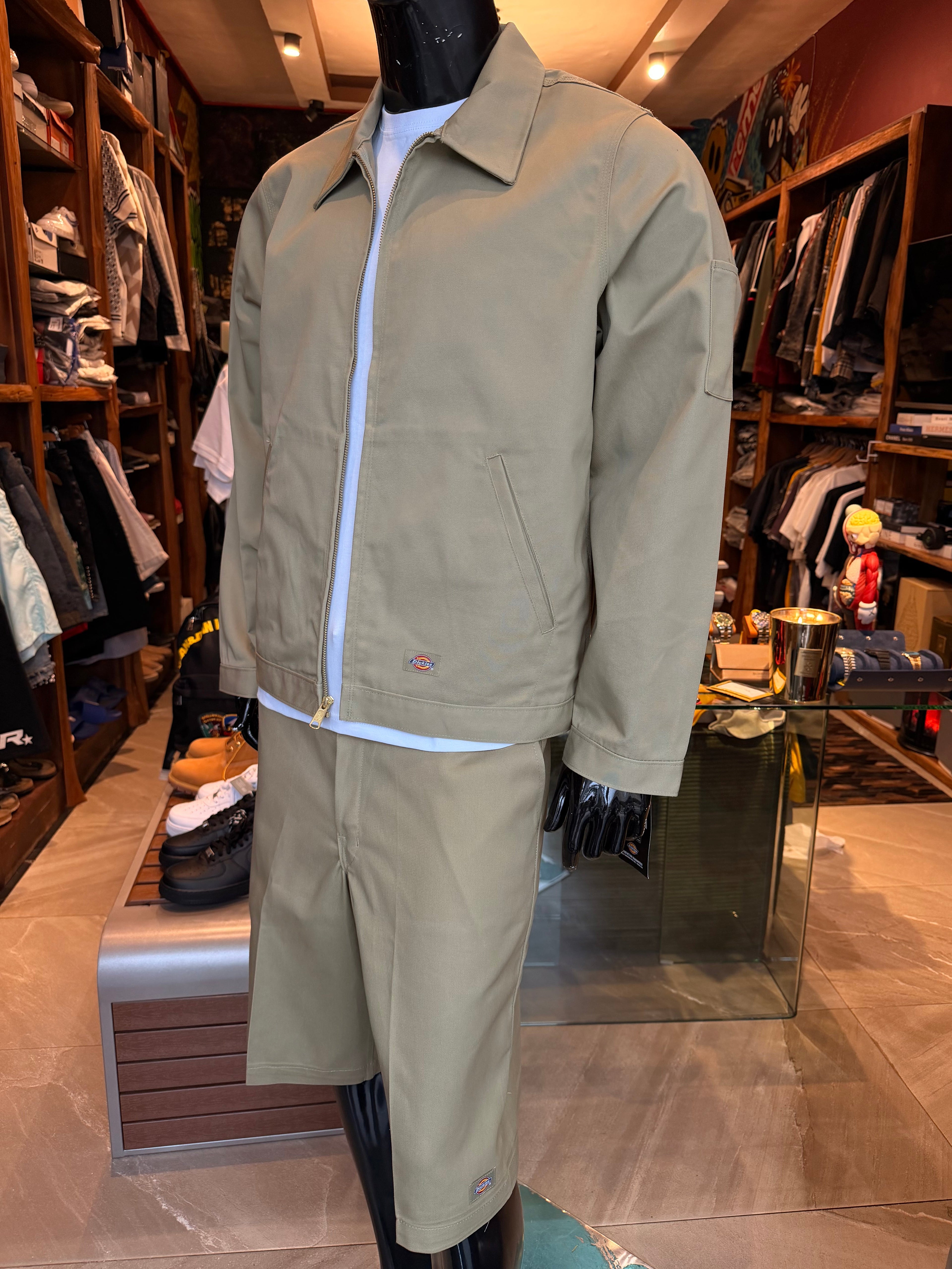 Dickies Unlined Eisenhower Jacket - Khaki