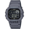 Casio Men's Watch Dual Time Black Digital Dial Grey Resin Strap WS-1400H-8BVCF