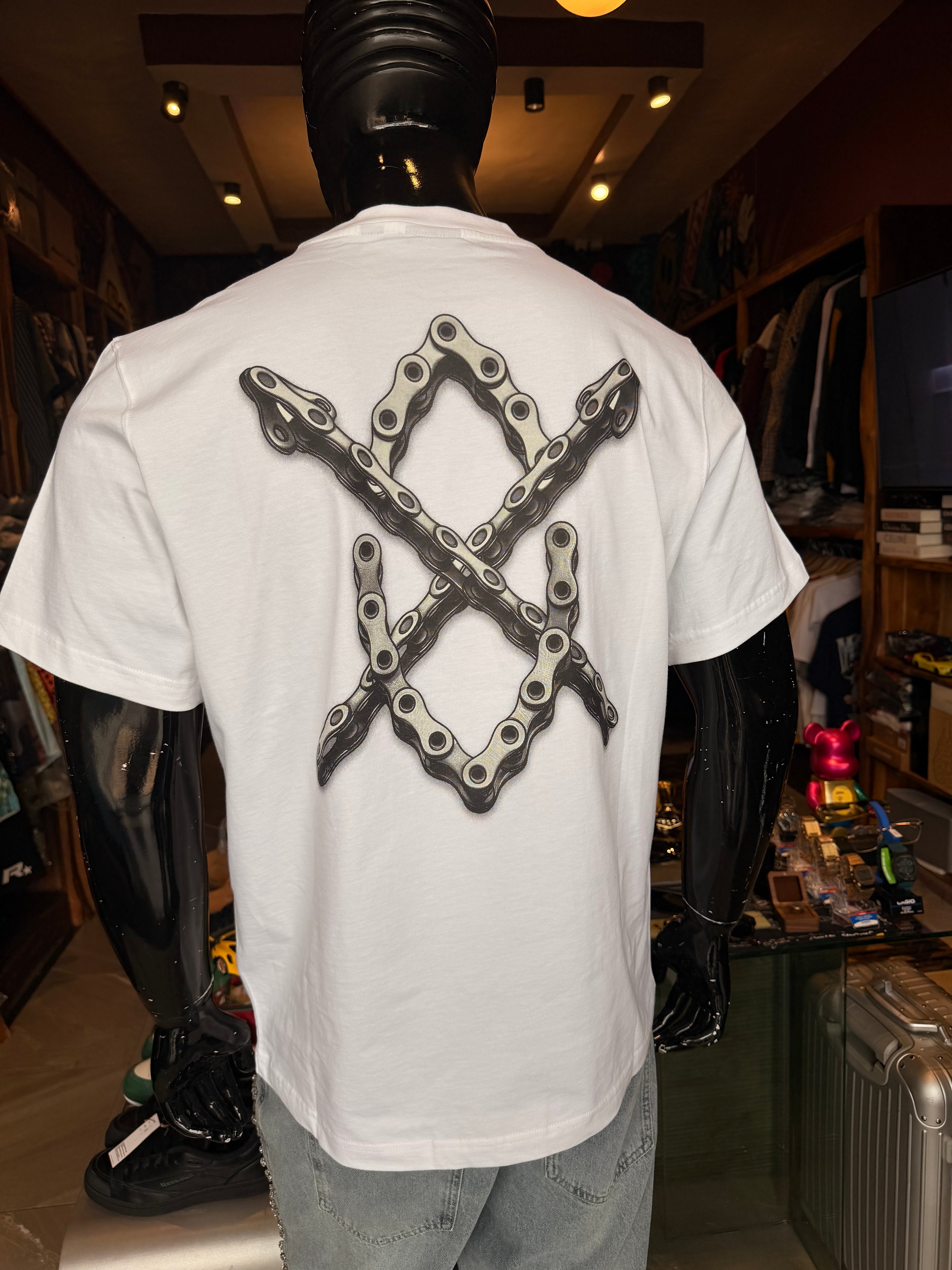 Daily Paper chain print t-shirt